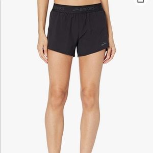 Brooks chaser 3in short black running